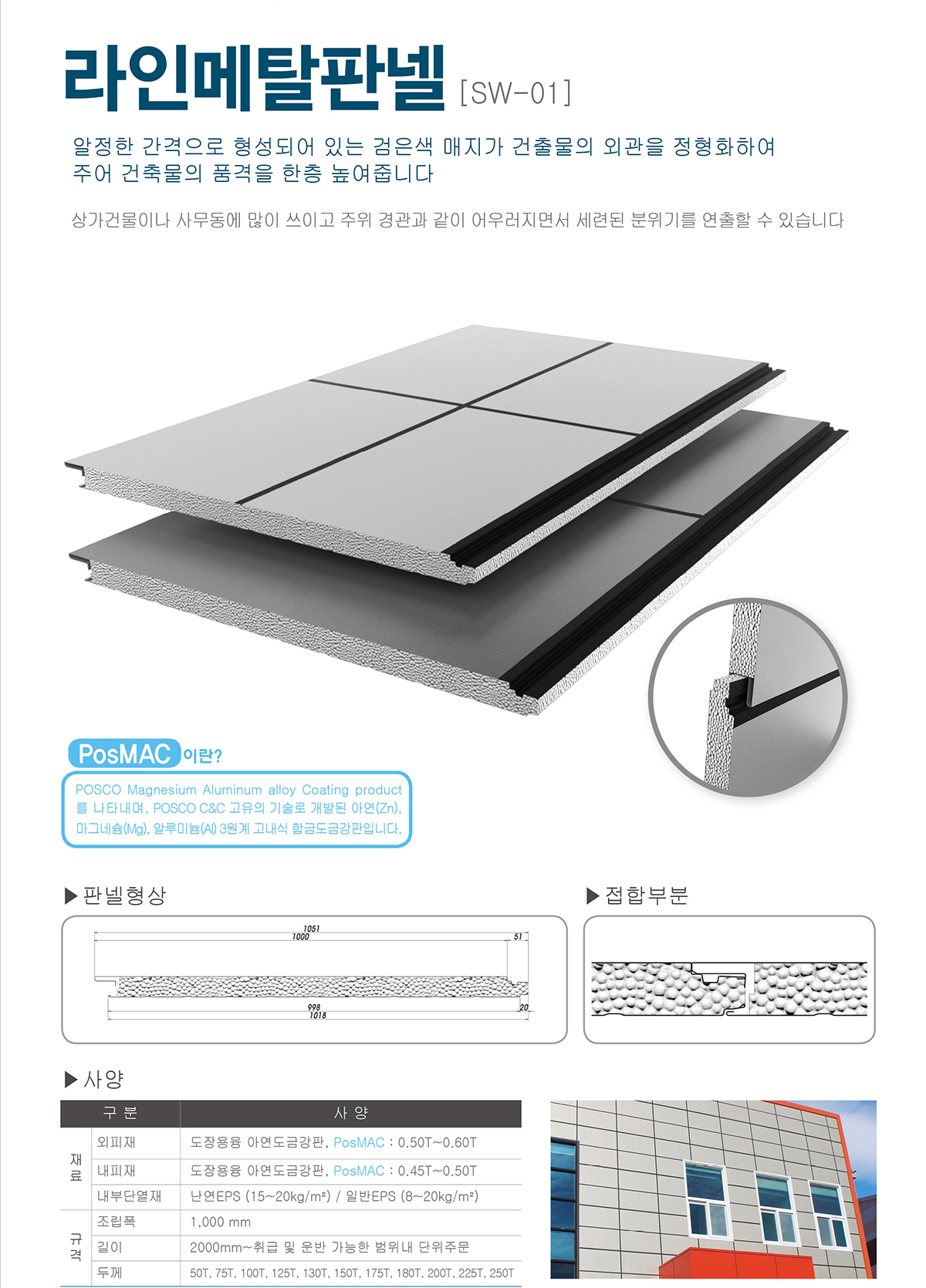 Line Metal Panel [SW-01]